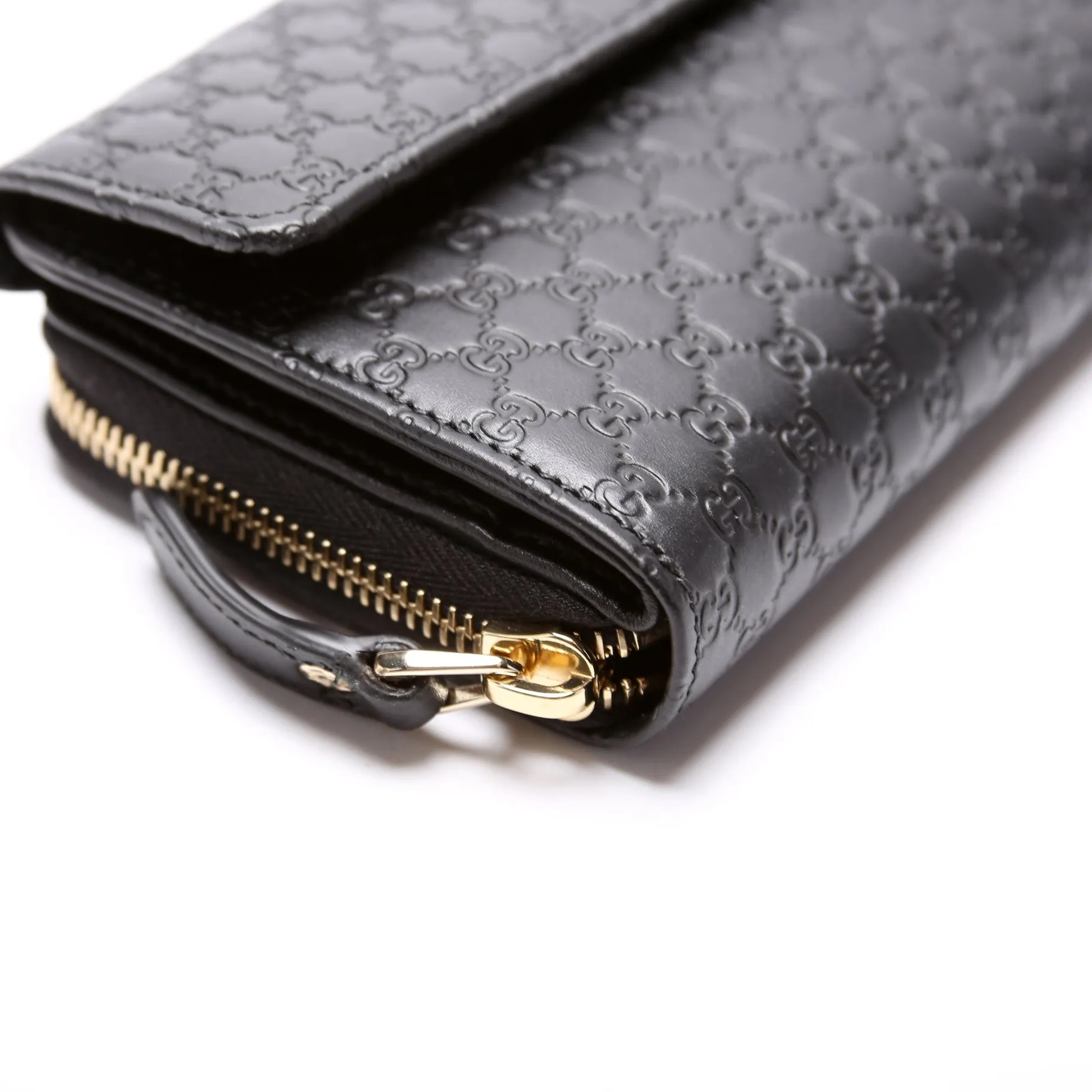 449364 Mico Guccissima Long Wallet