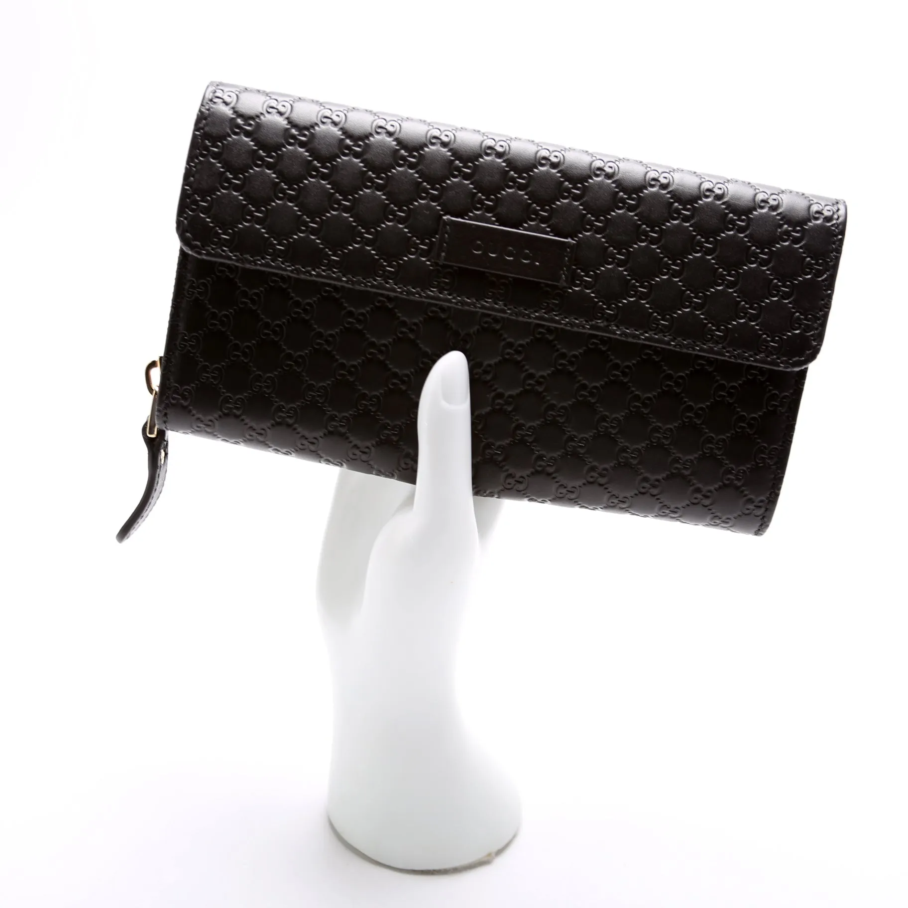 449364 Mico Guccissima Long Wallet