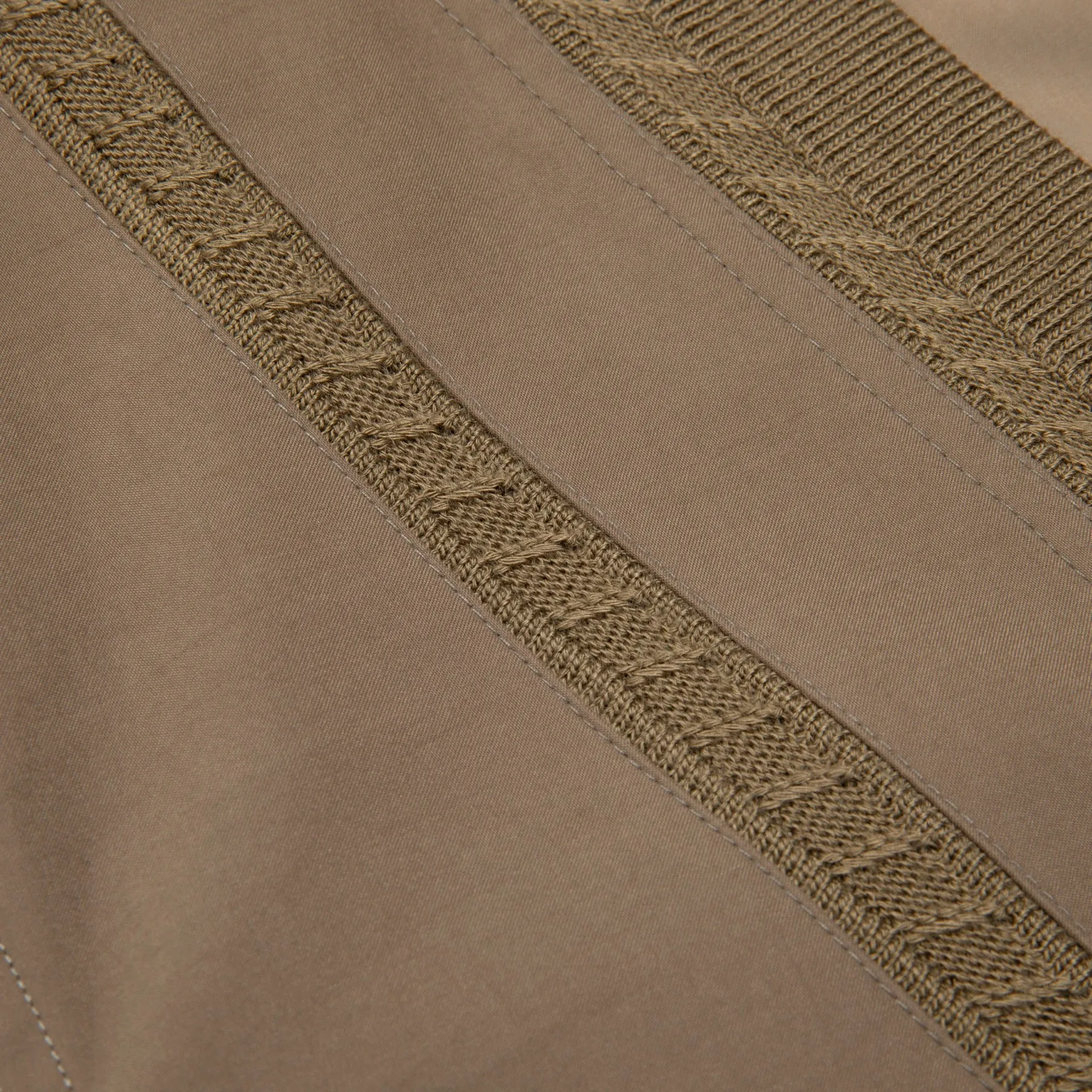 70s Herringbone Knit Trim Cardigan Jacket
