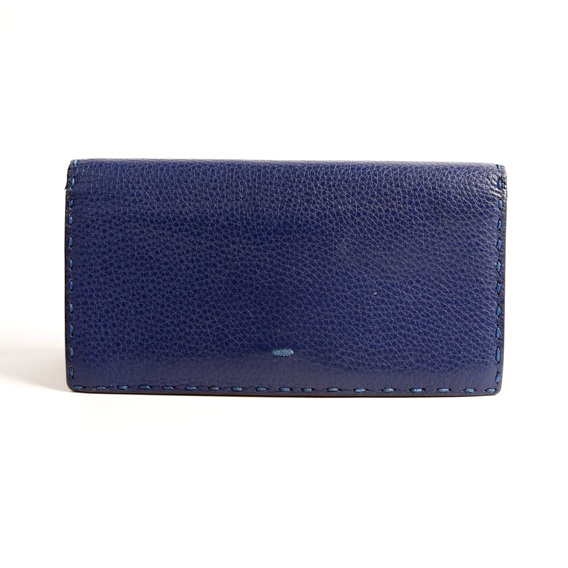 7M0186 Selleria Bifold Long Wallet Navy