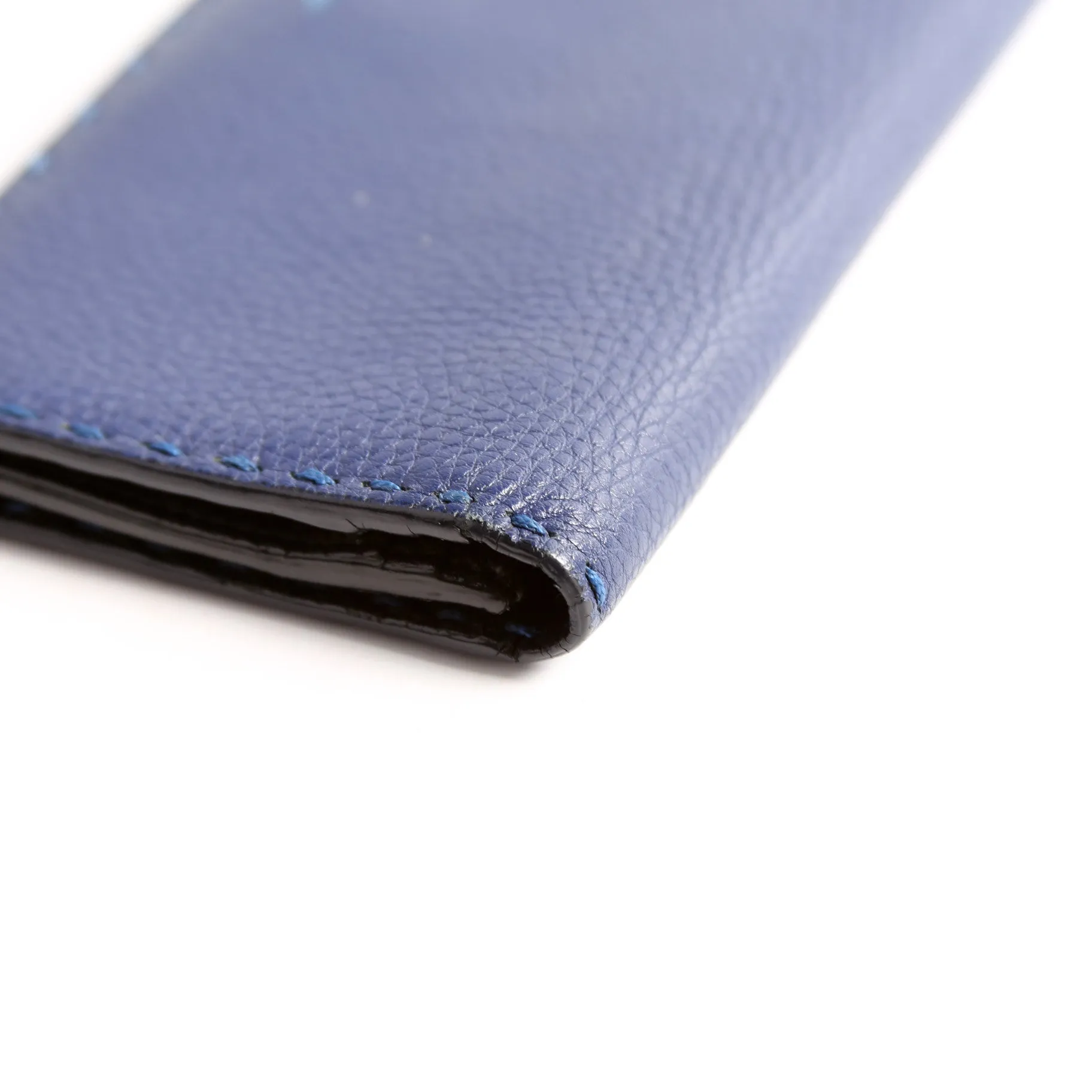 7M0186 Selleria Bifold Long Wallet Navy