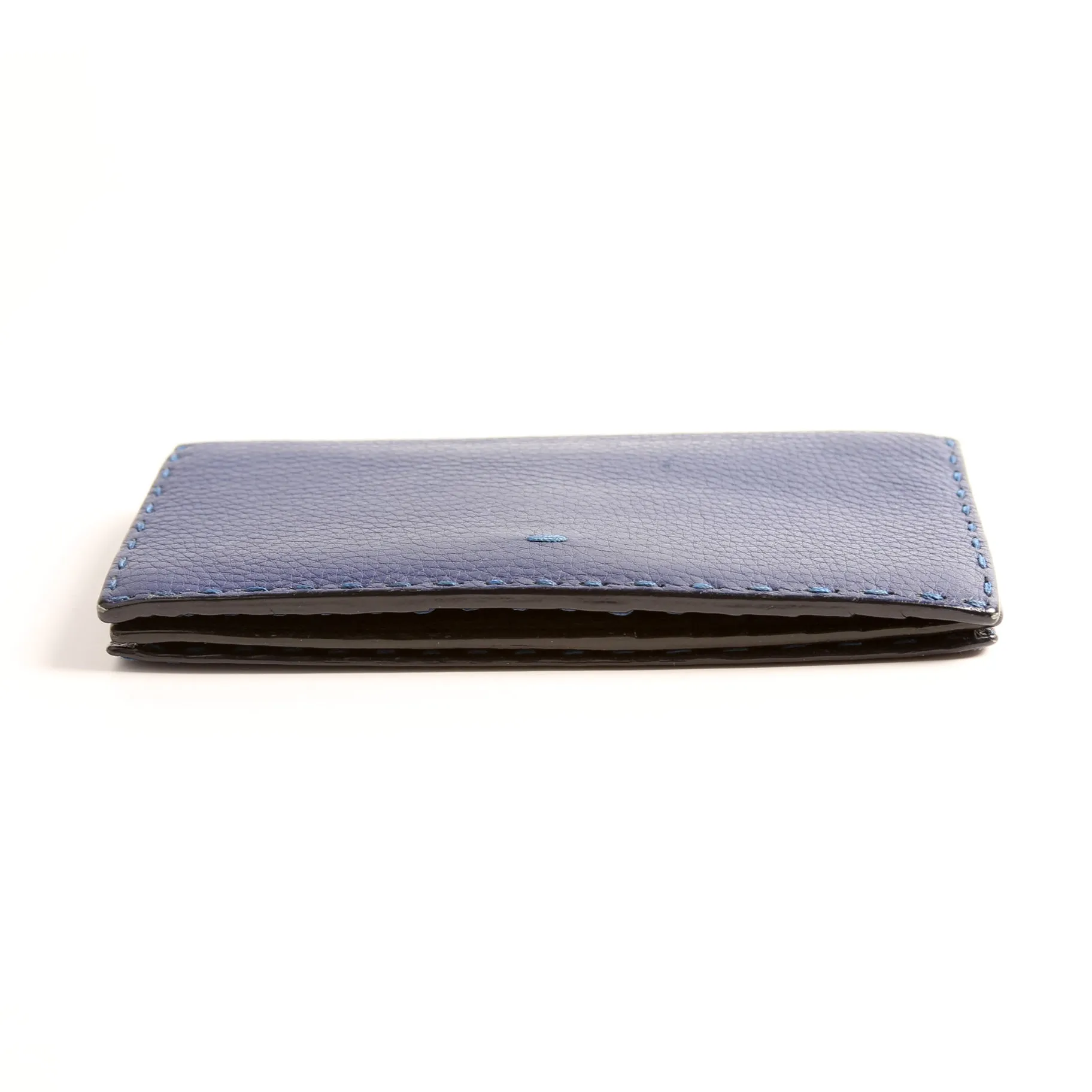 7M0186 Selleria Bifold Long Wallet Navy