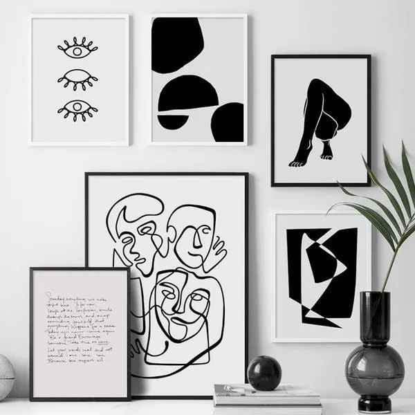 Abstract Minimalist Art
