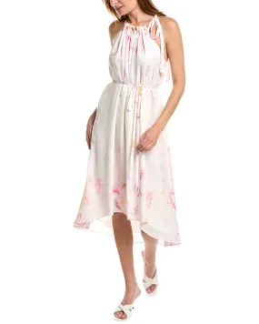Bcbgmaxazria Gathered Halter Midi Dress
