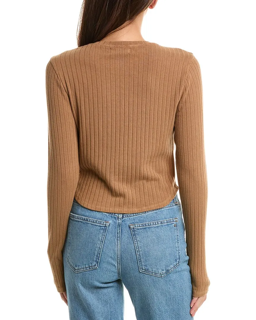 Bella Dahl Crop Crewneck Top