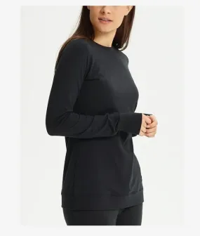 BURTON WOMENS MIDWEIGHT BASE LAYER CREW TOP