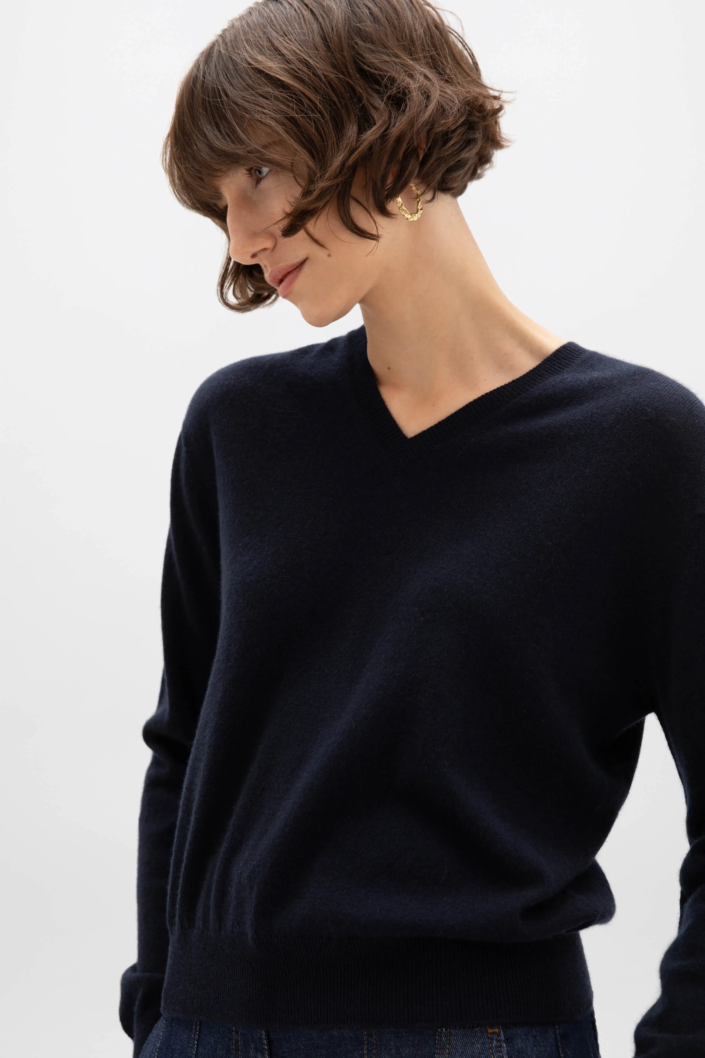 Cashmere V Neck