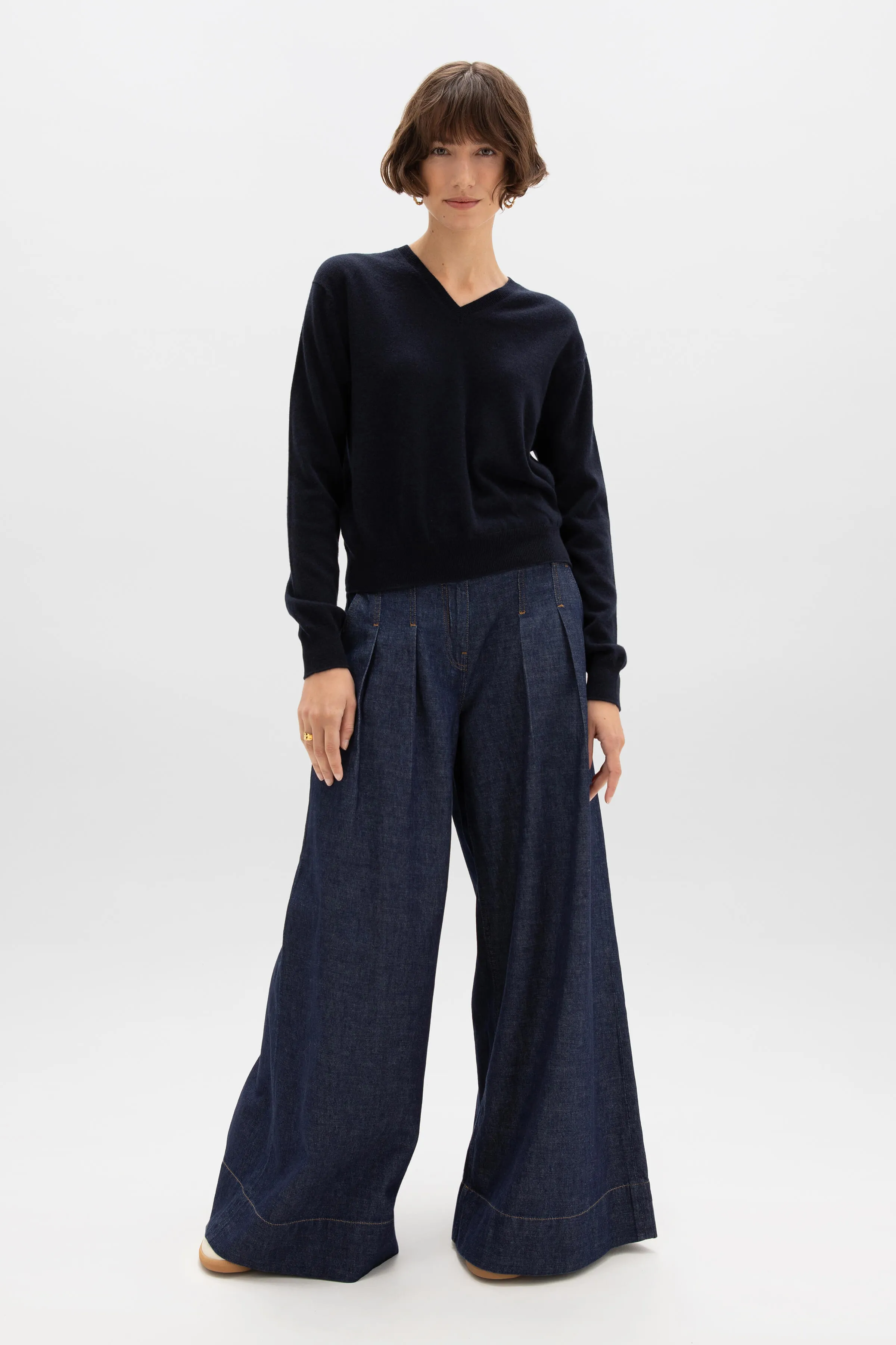 Cashmere V Neck
