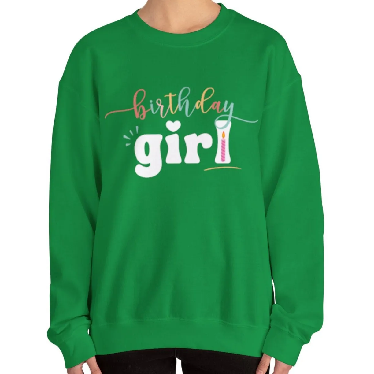 Celebrate in Style: Women's Birthday Girl Pullover Sweatshirt