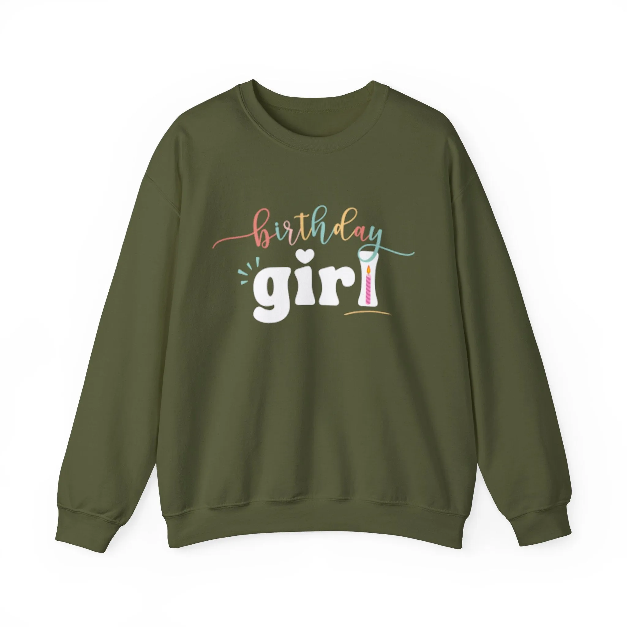 Celebrate in Style: Women's Birthday Girl Pullover Sweatshirt
