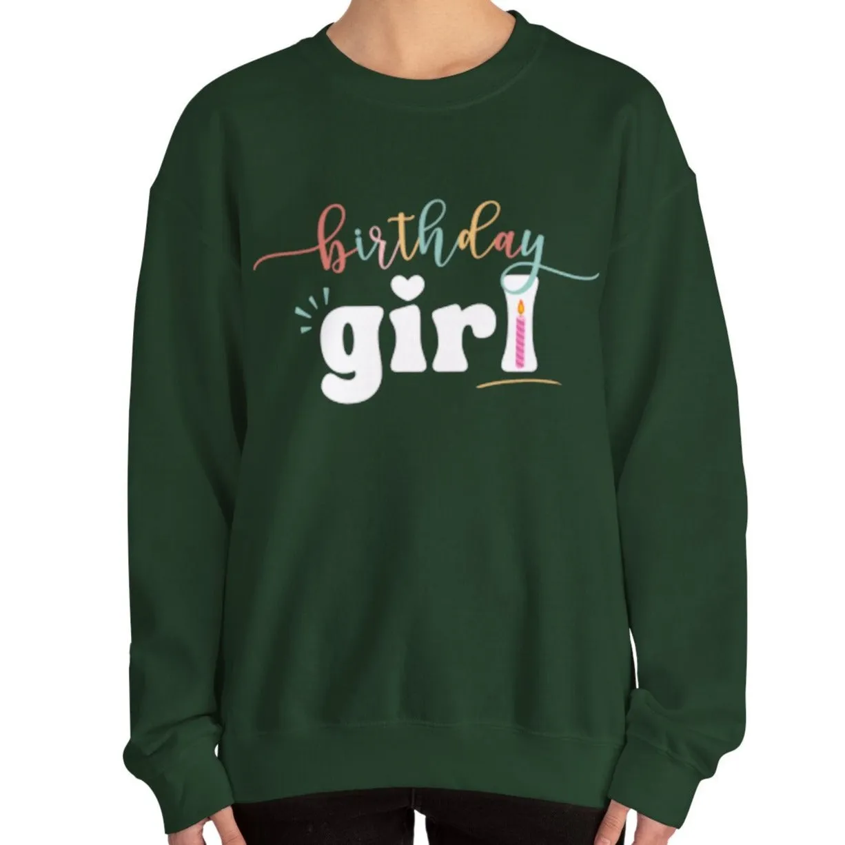 Celebrate in Style: Women's Birthday Girl Pullover Sweatshirt