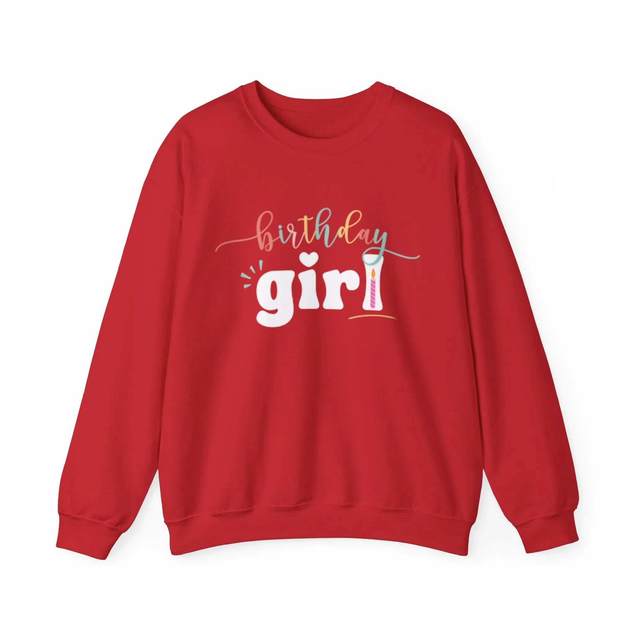 Celebrate in Style: Women's Birthday Girl Pullover Sweatshirt