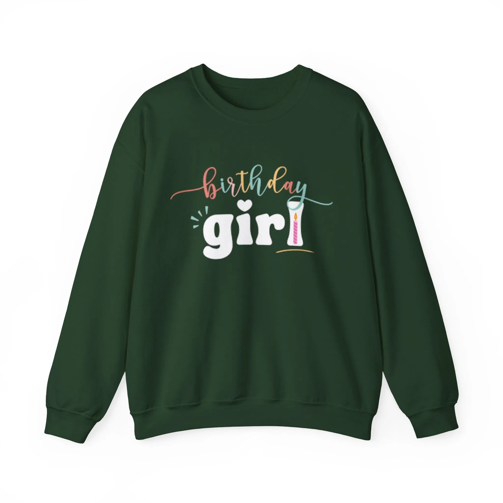 Celebrate in Style: Women's Birthday Girl Pullover Sweatshirt
