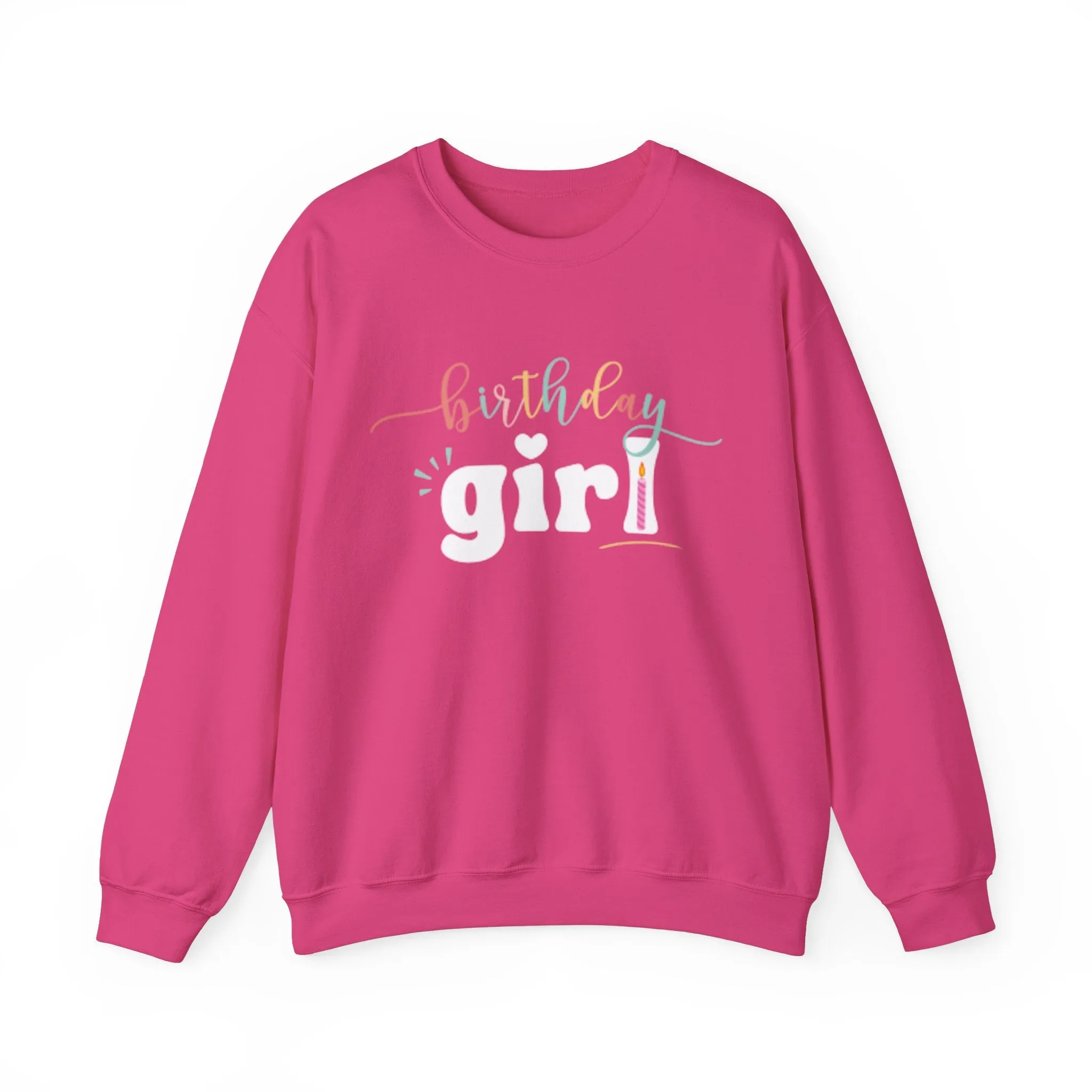 Celebrate in Style: Women's Birthday Girl Pullover Sweatshirt