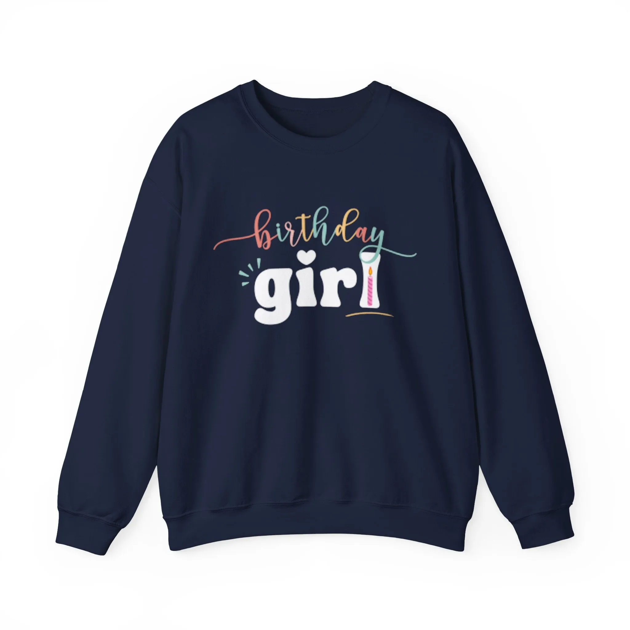 Celebrate in Style: Women's Birthday Girl Pullover Sweatshirt