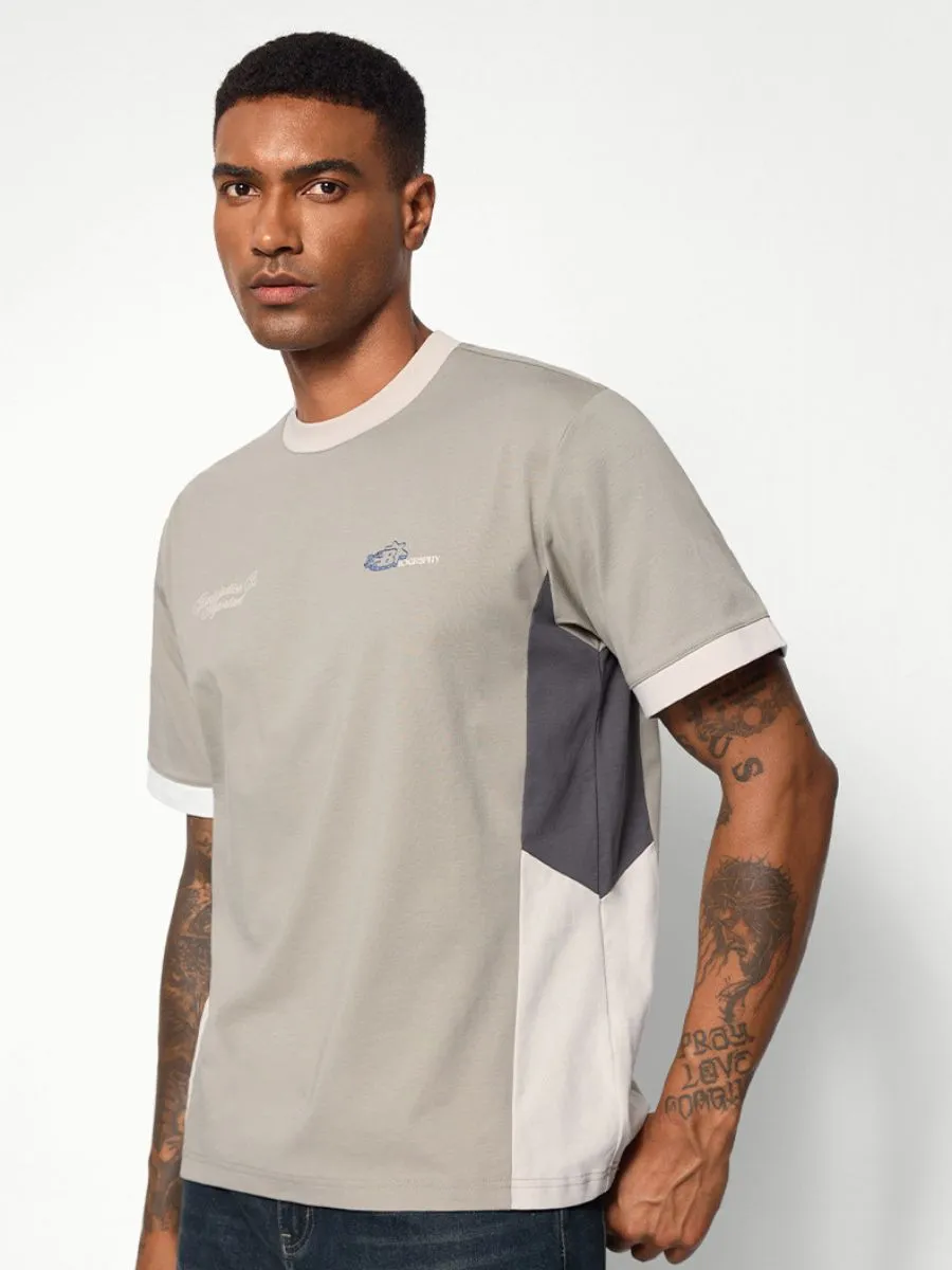 Colorblock Quick Dry Cotton T-Shirt