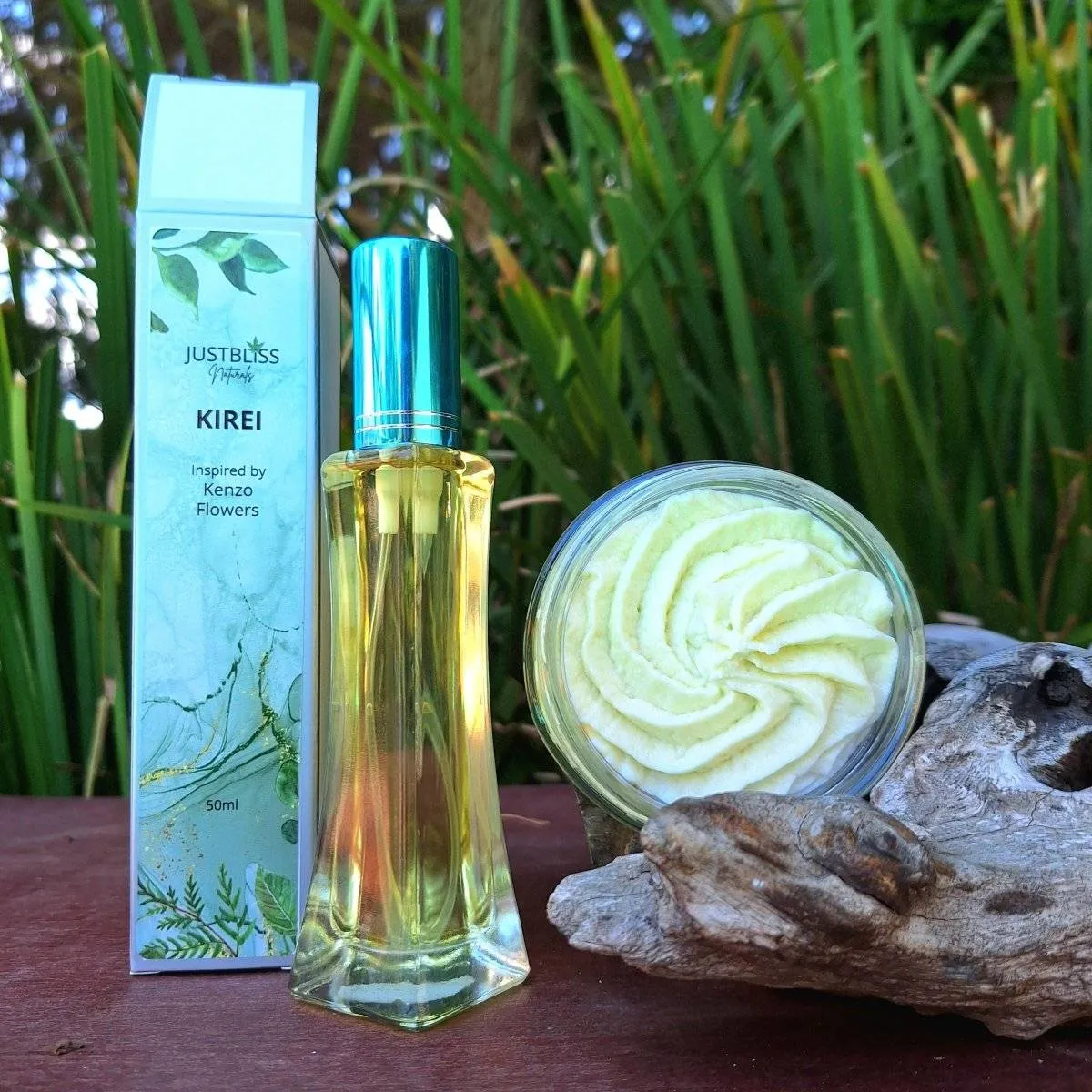 COMBO PERFUME & WHIPPED BODY BUTTER: Kirei (Inspired by Kenzo Flowers)