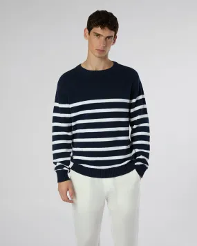 Cotton Boatneck Sweater