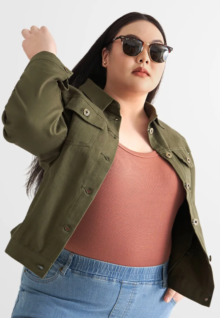 Denise Stretch Denim Jacket
