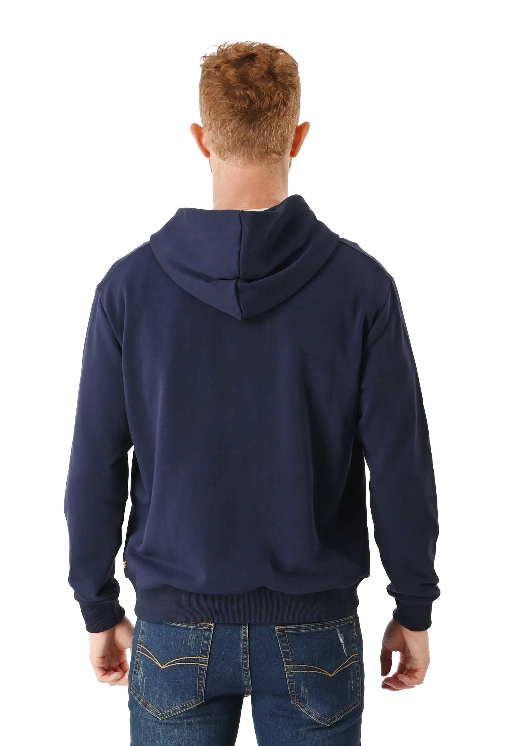EXHAUST MEN'S HOODED LONG SLEEVE JACKET 1434