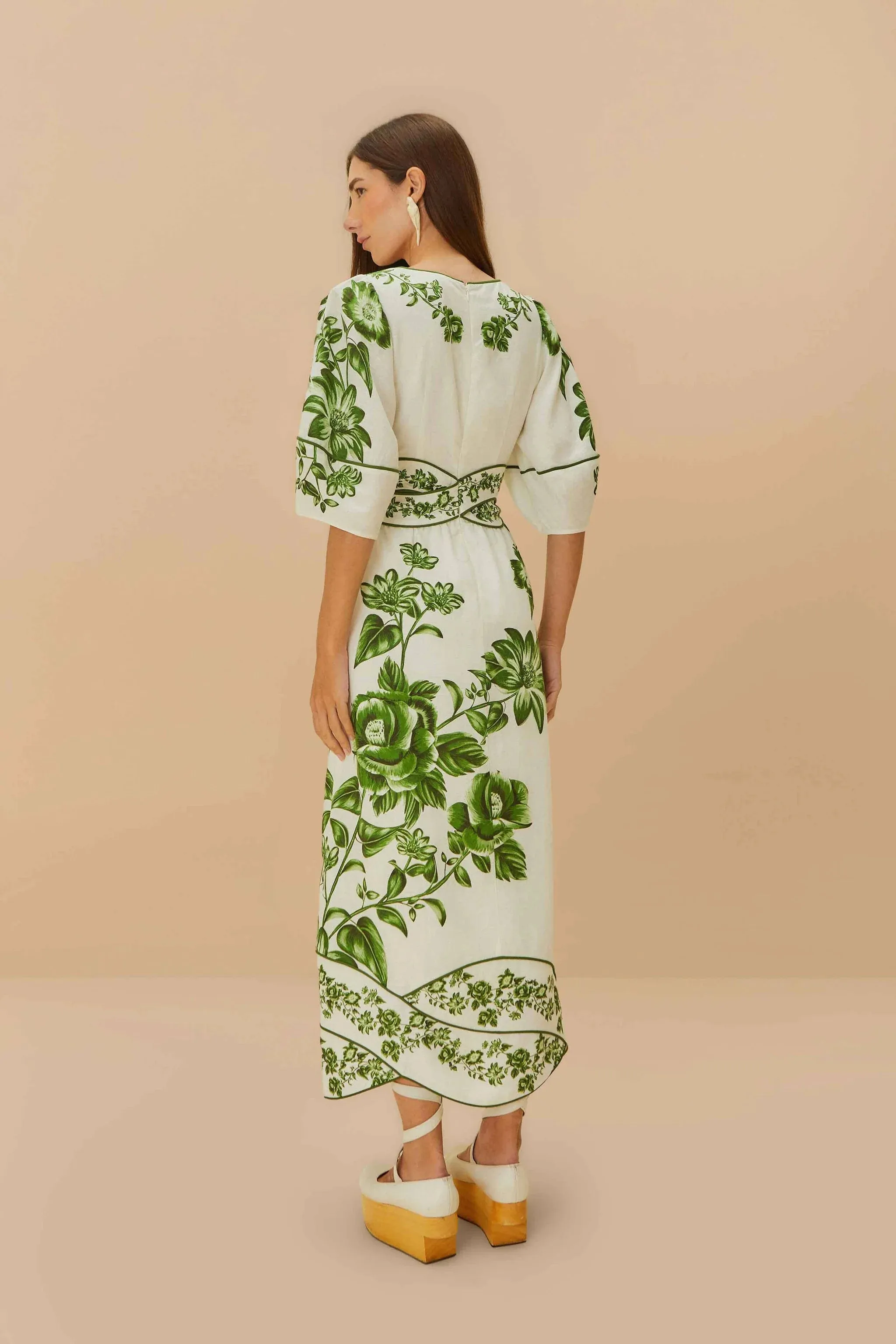 Farm Rio - Floral Cascade Dress