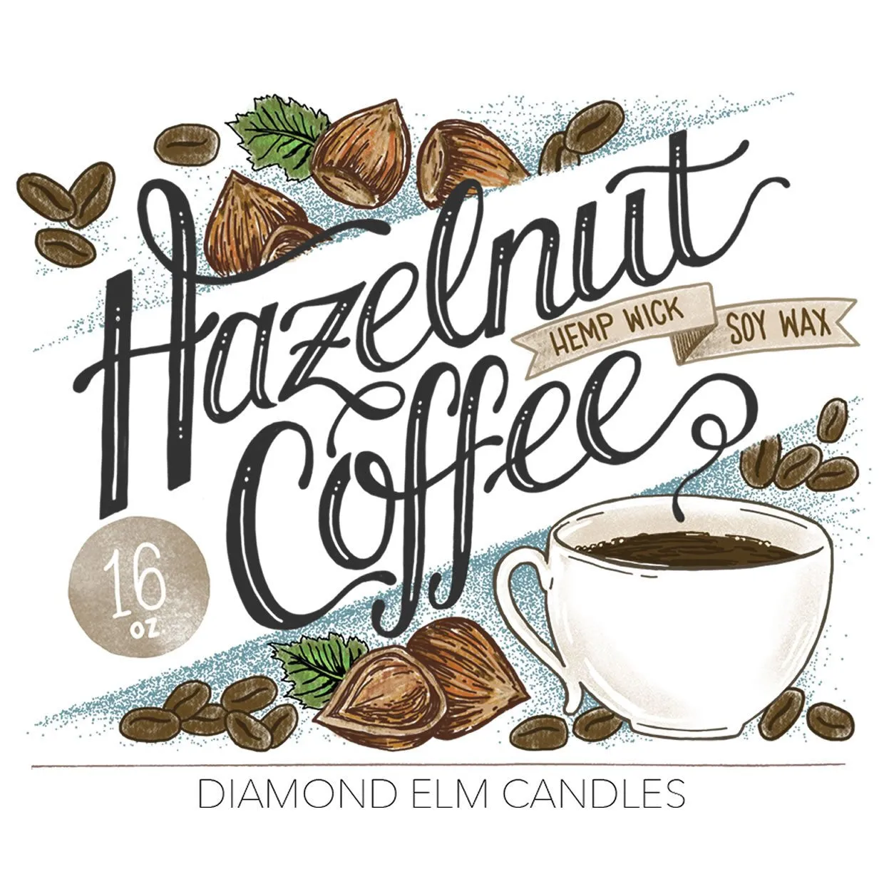Hazelnut Coffee Soy Candle