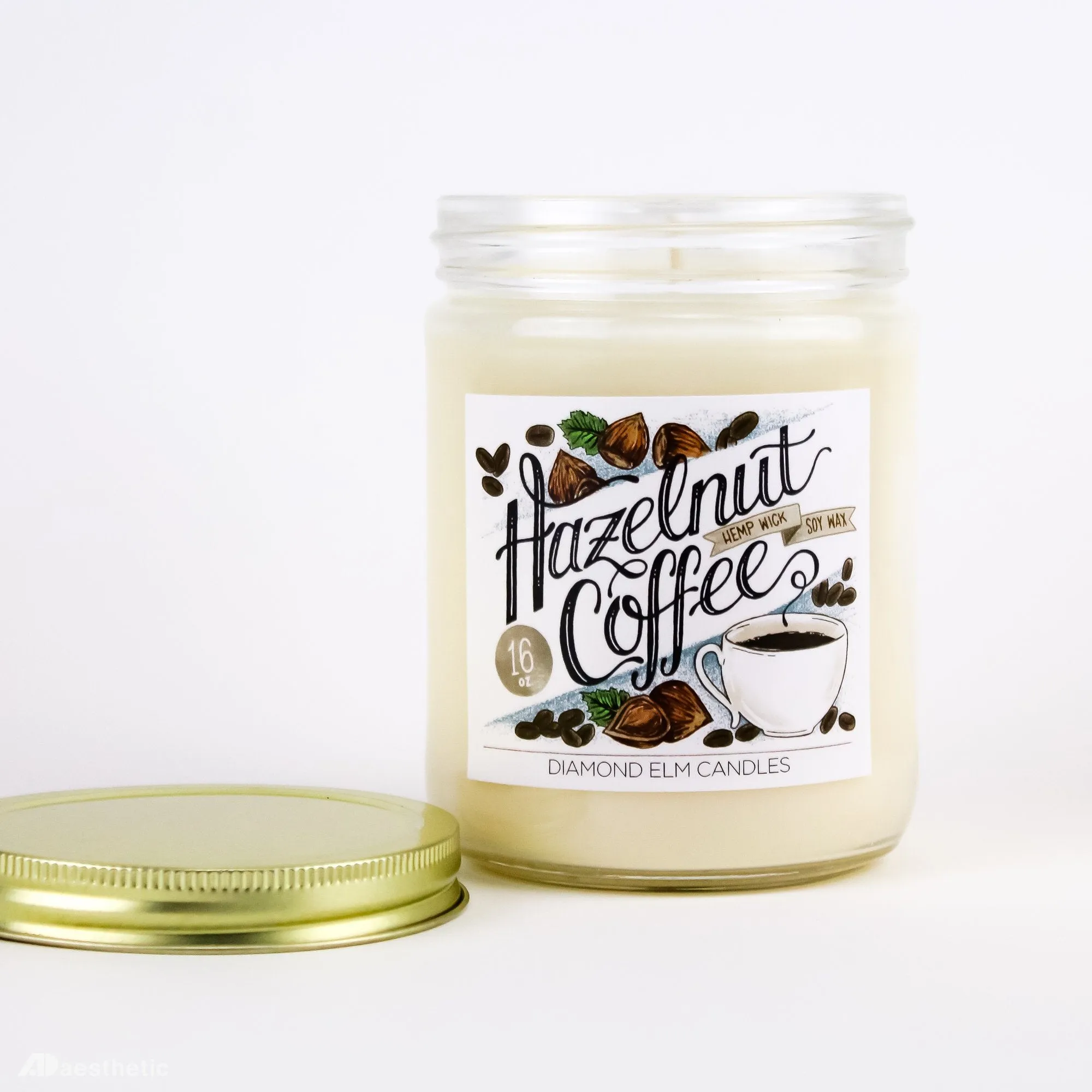Hazelnut Coffee Soy Candle