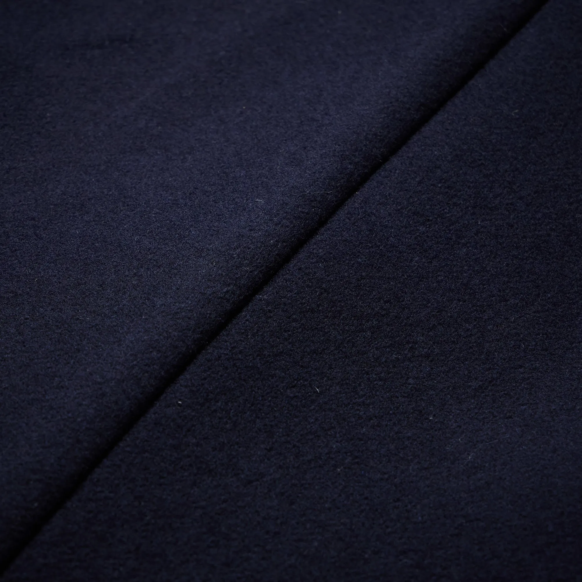 HENRY SARTORIAL Loro Piana Single Breasted Cashmere Overcoat NAVY