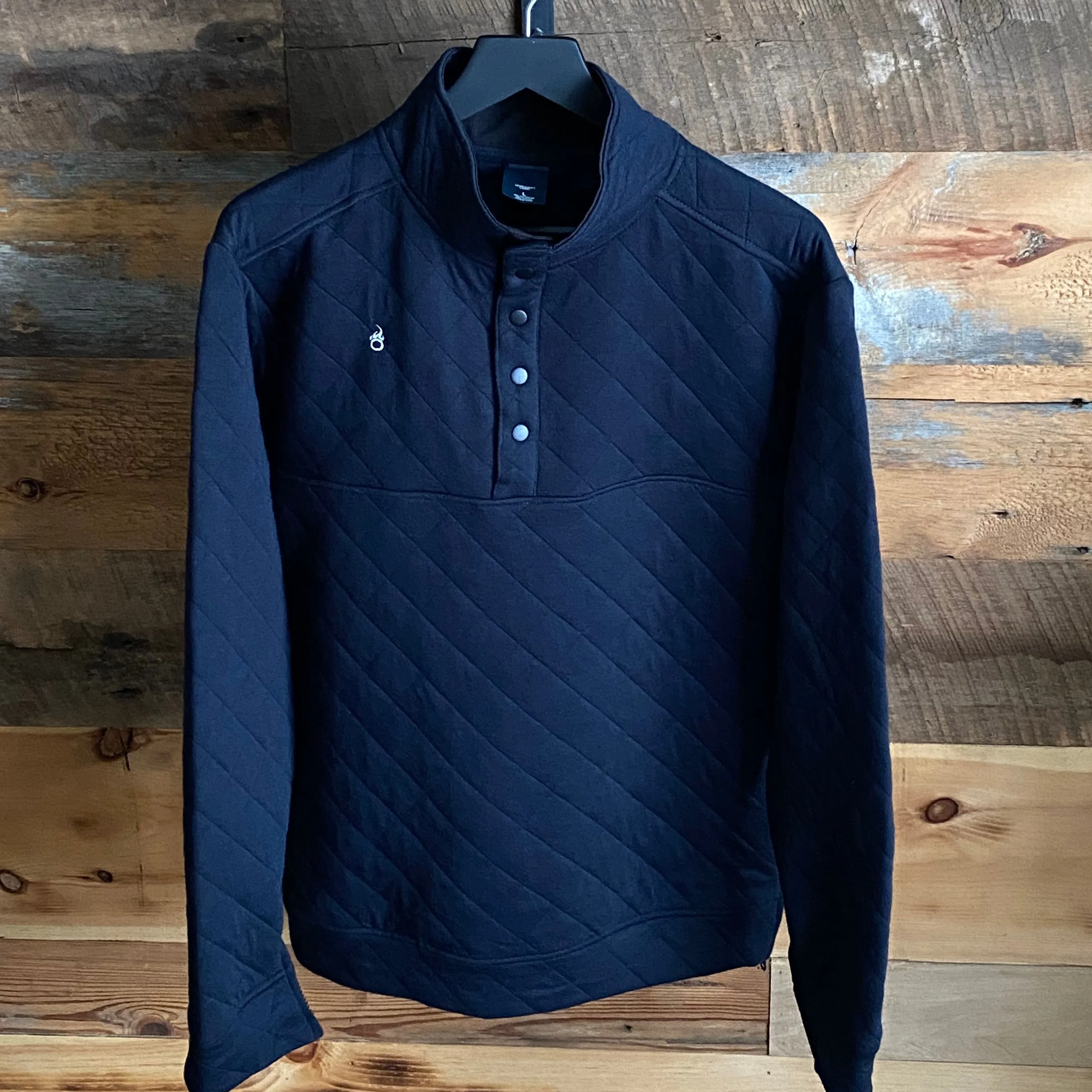 Insignia Quilted Pullover - Mens