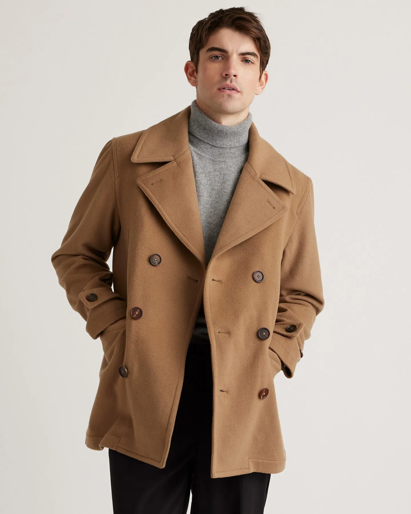Italian Wool Peacoat