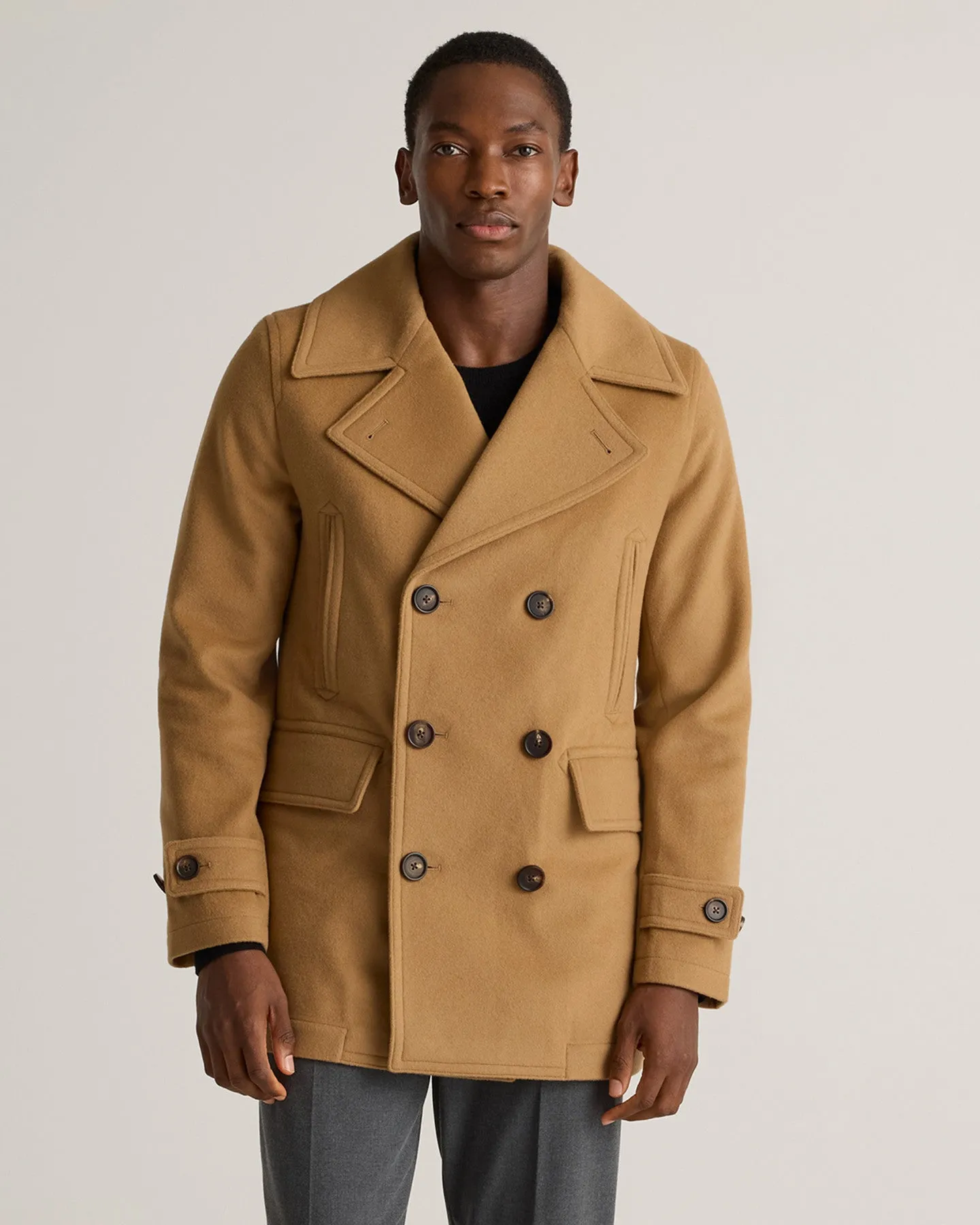 Italian Wool Peacoat