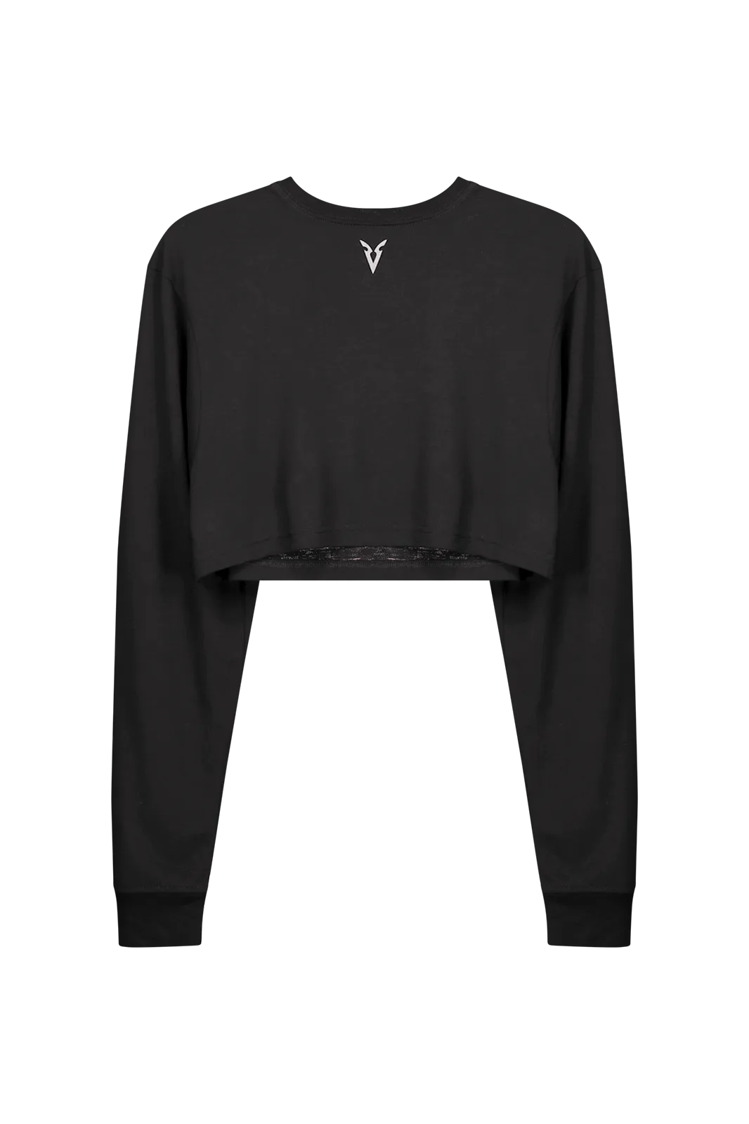 LONG SLEEVE BOXY T-SHIRT - Black