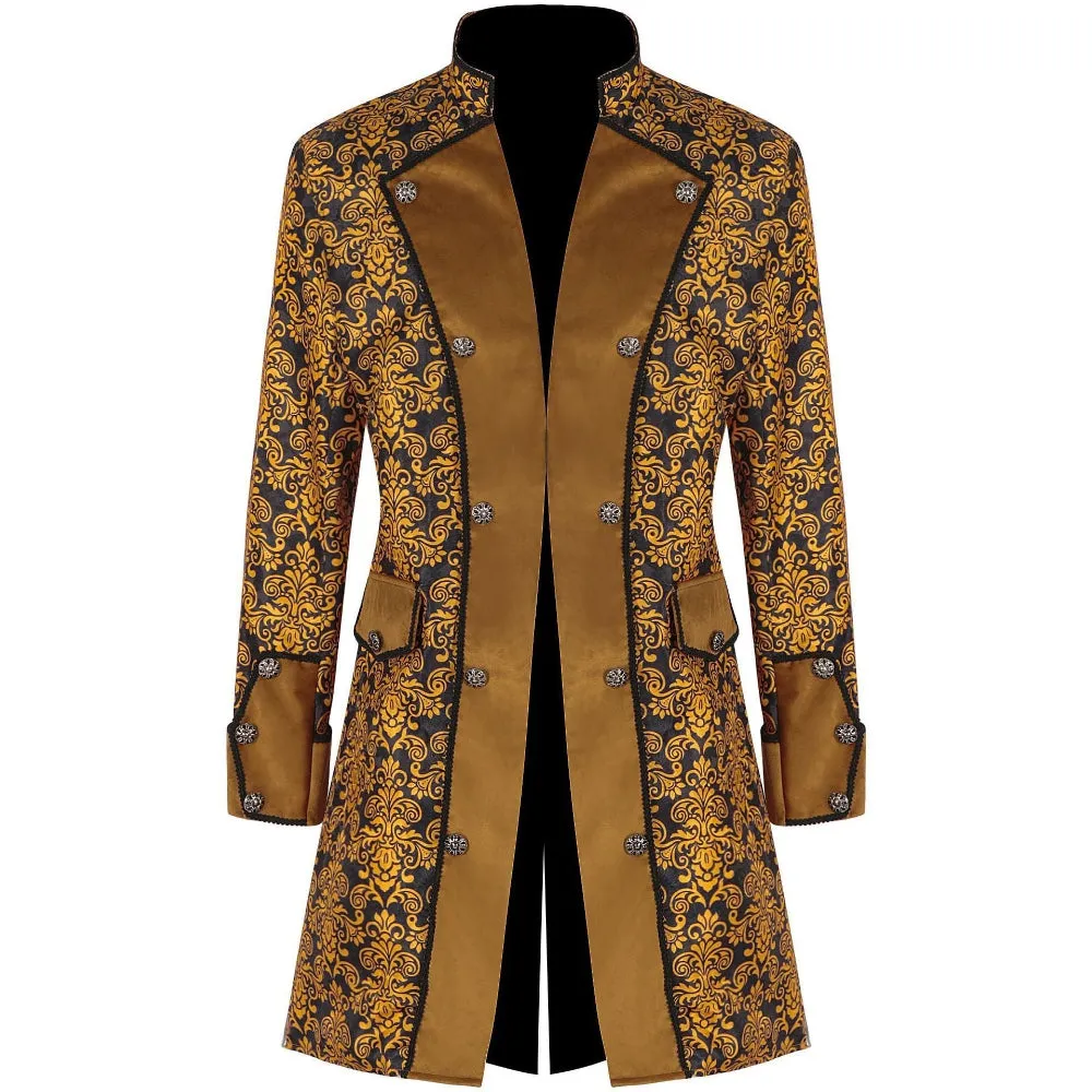 Men's Coat Solid Color Fashion Overcoat