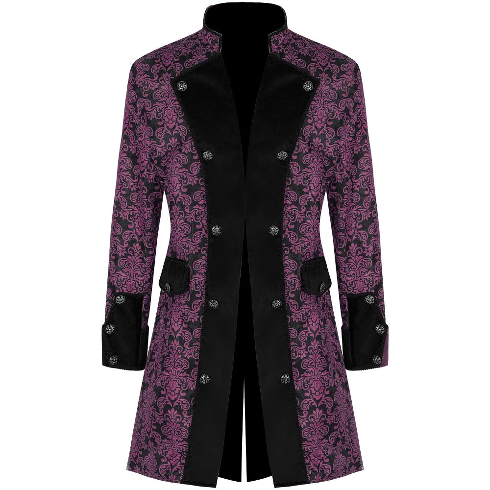 Men's Coat Solid Color Fashion Overcoat