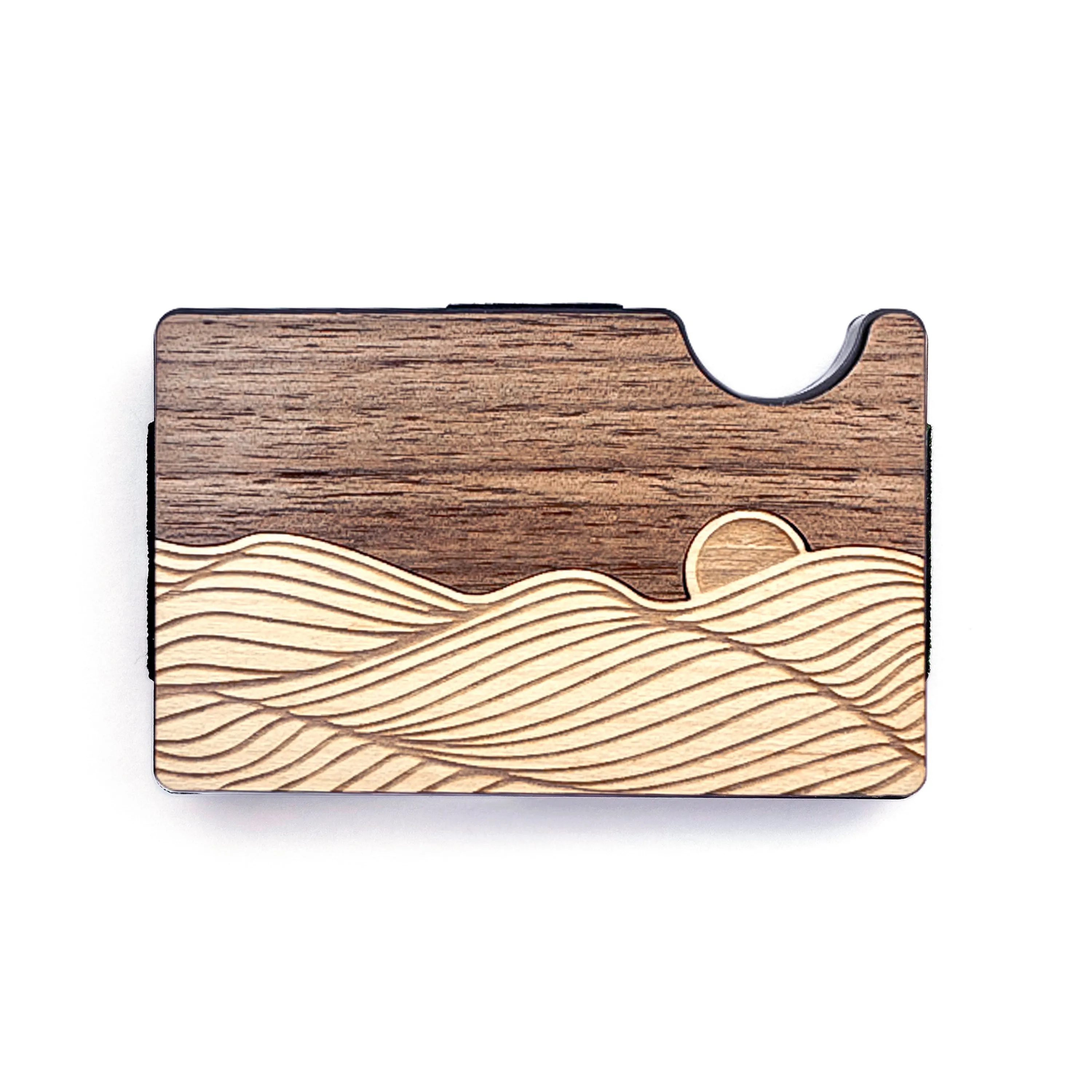Minimalist Wallet - Corner Blue