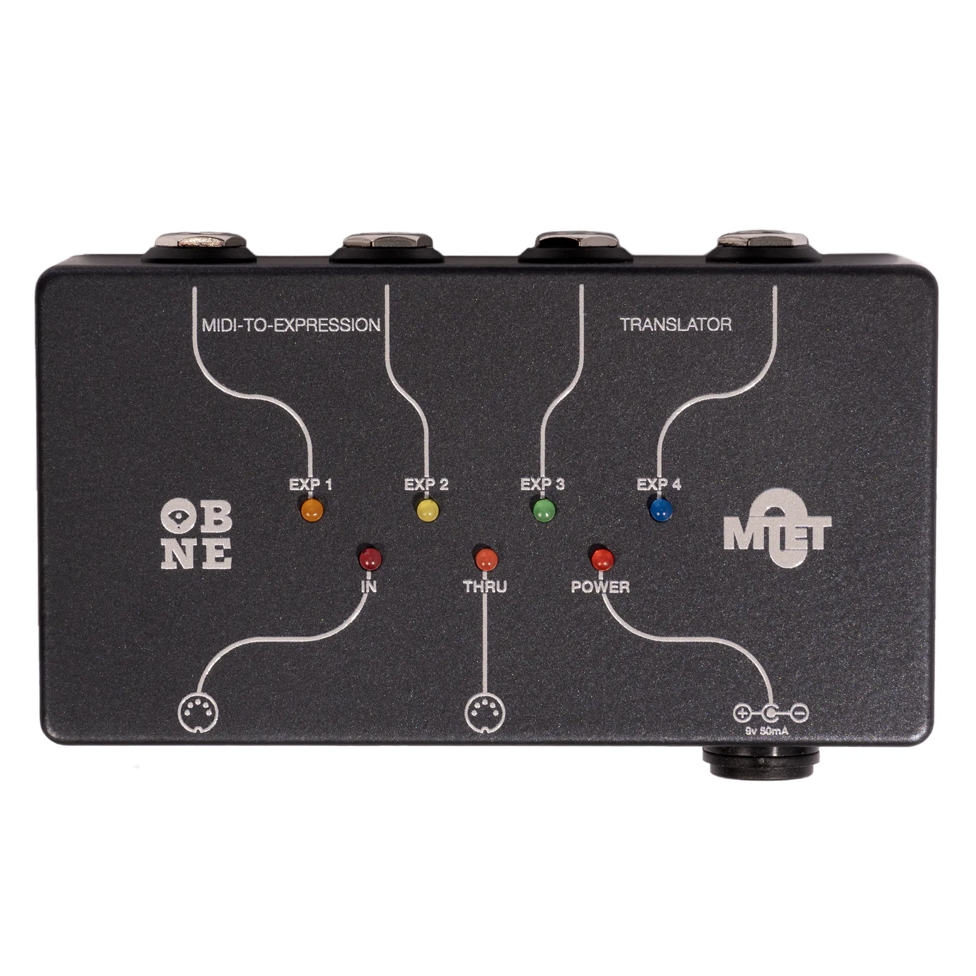 Old Blood Noise Endeavors MTET MIDI To Expression Translator Utility Pedal