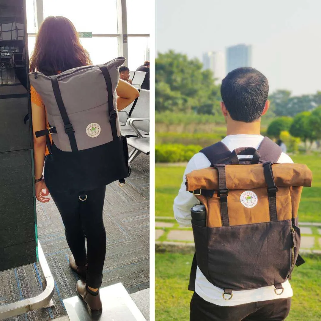 Pangolin Backpack | Spacious | Extendable | 27 L Capacity | Multi-Functional