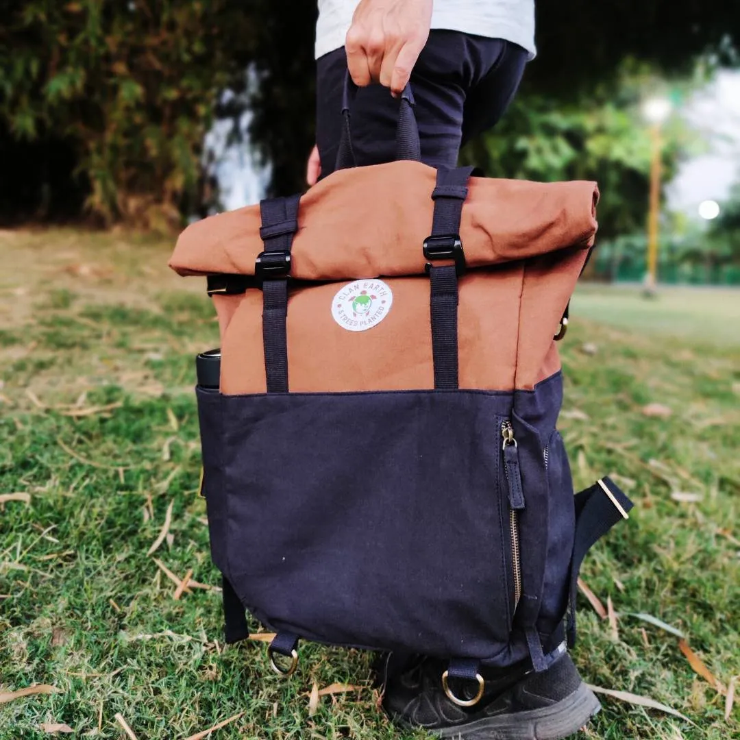 Pangolin Backpack | Spacious | Extendable | 27 L Capacity | Multi-Functional