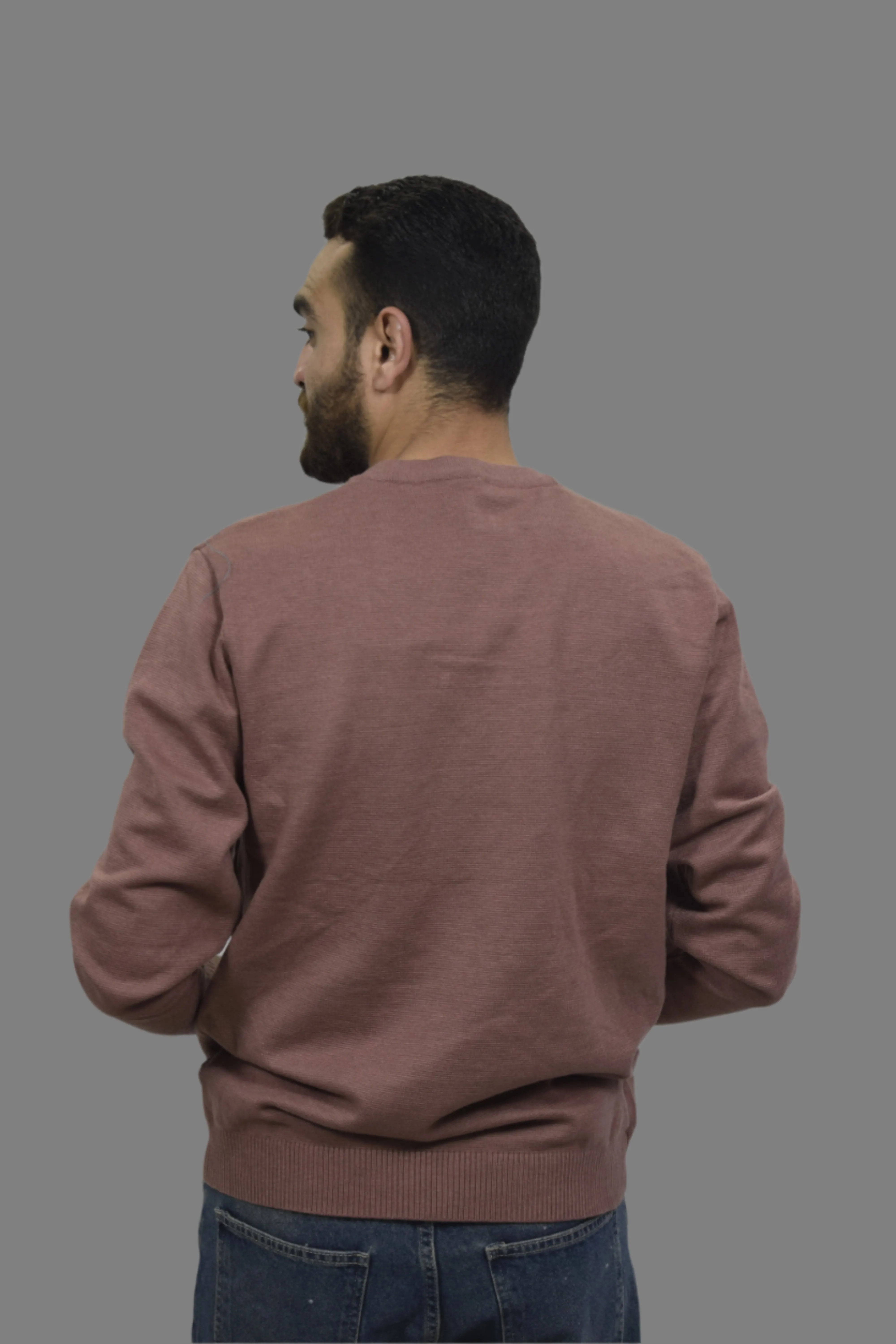 plaid pullover