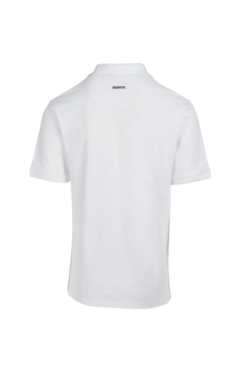 Pringle Austyn Pique White Golfer