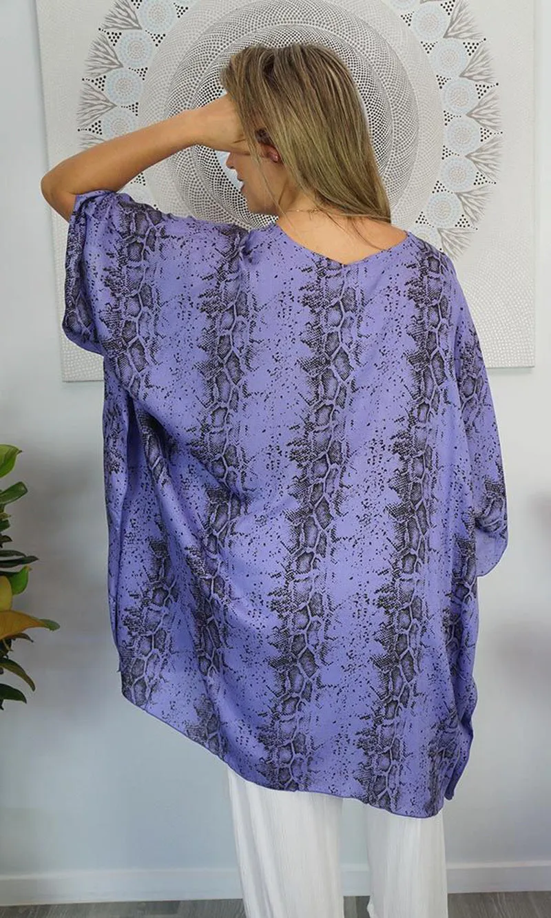 Rayon Tunic Short Python, More Colours