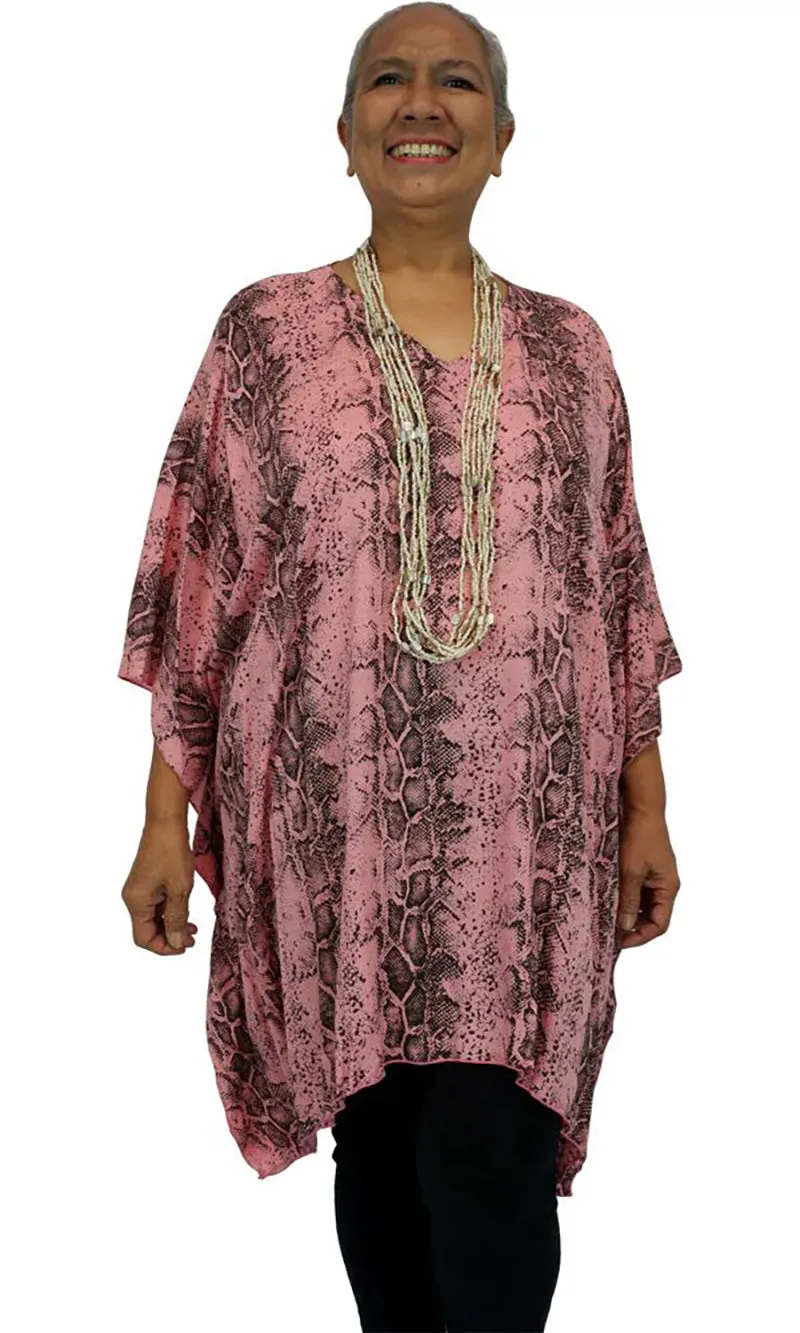 Rayon Tunic Short Python, More Colours