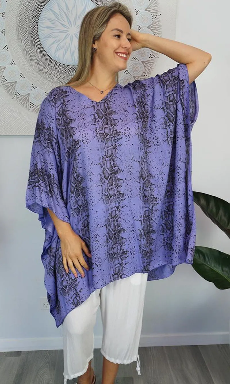 Rayon Tunic Short Python, More Colours