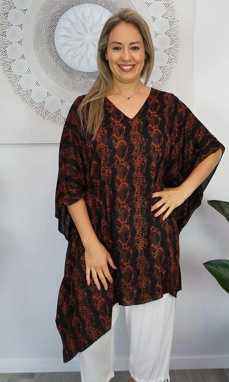 Rayon Tunic Short Python, More Colours