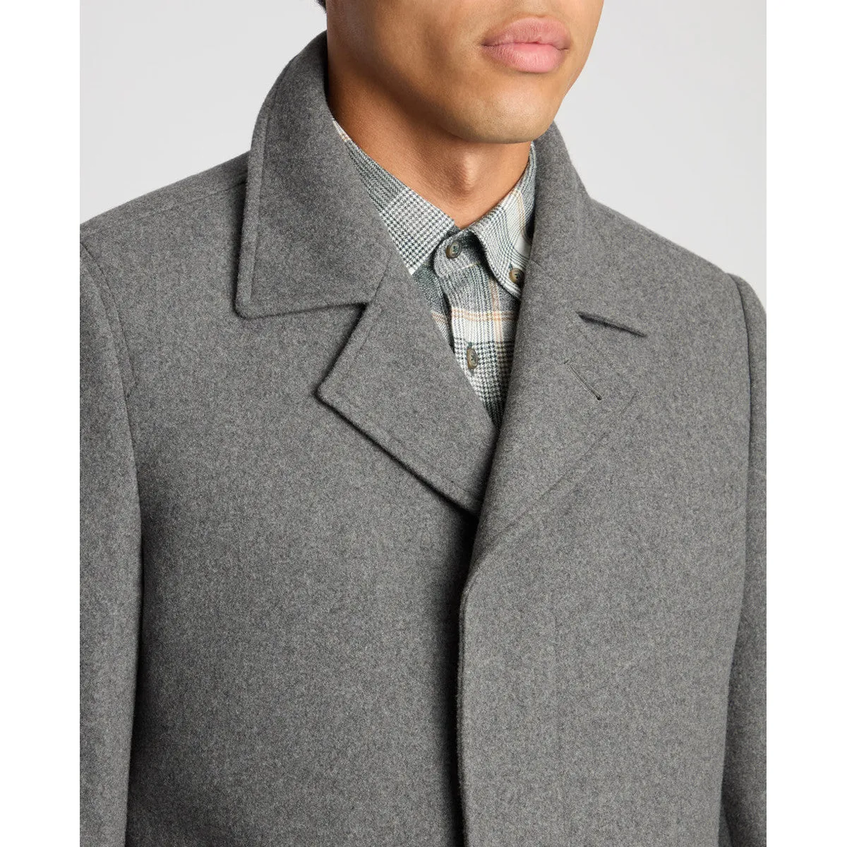 Remus Uomo Lochlan Overcoat 07 Grey