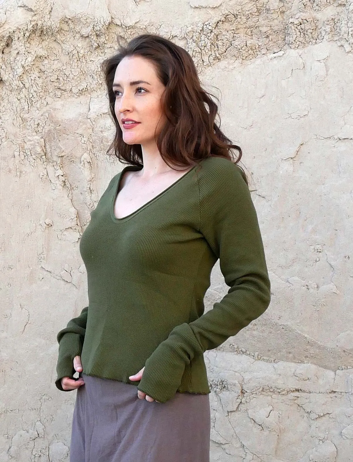 Ritual RAGLAN Sleeve Simplicity Cropped Shirt