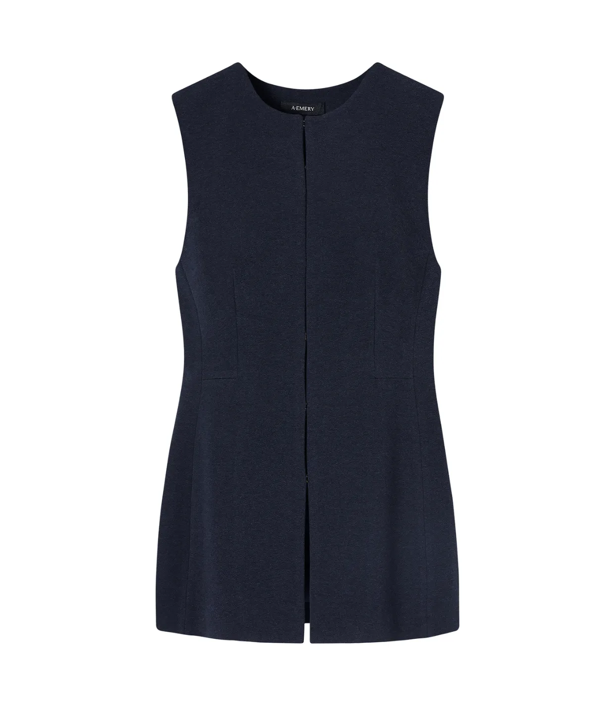 Ryde Sleeveless Jacket in Midnight