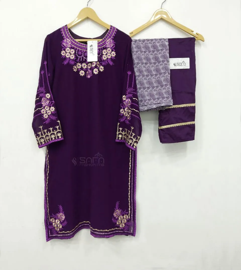 SAFA FASHION FANCY SALWAR SUIT D.NO.1088