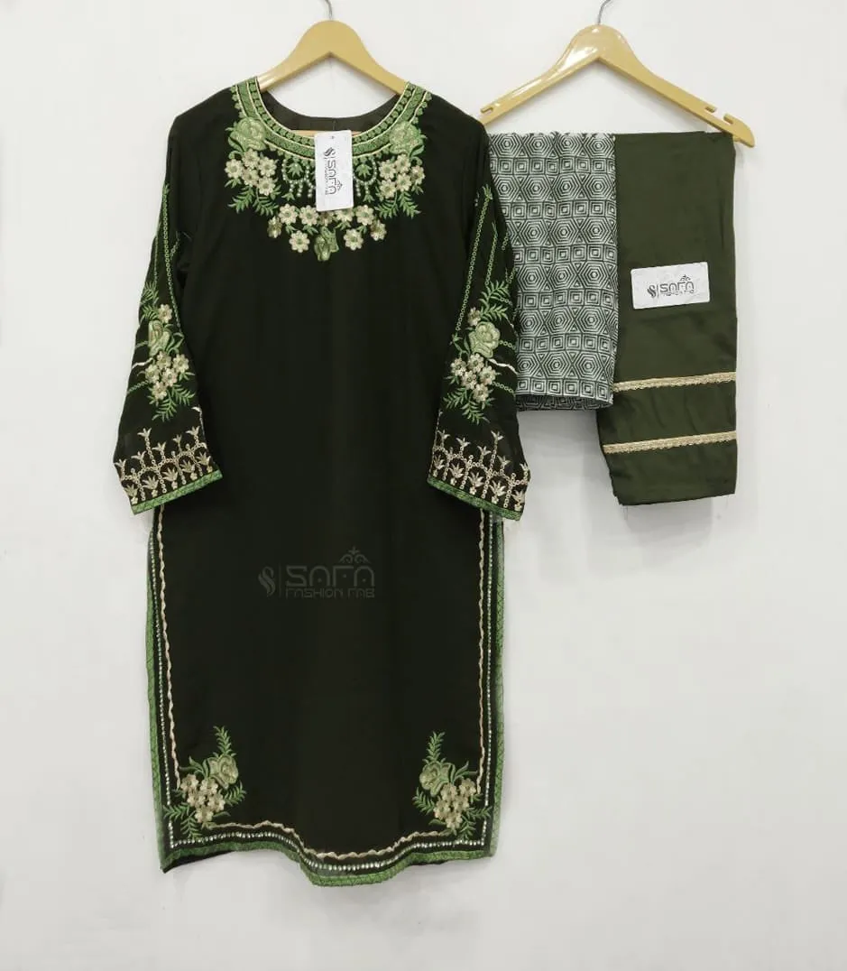 SAFA FASHION FANCY SALWAR SUIT D.NO.1088