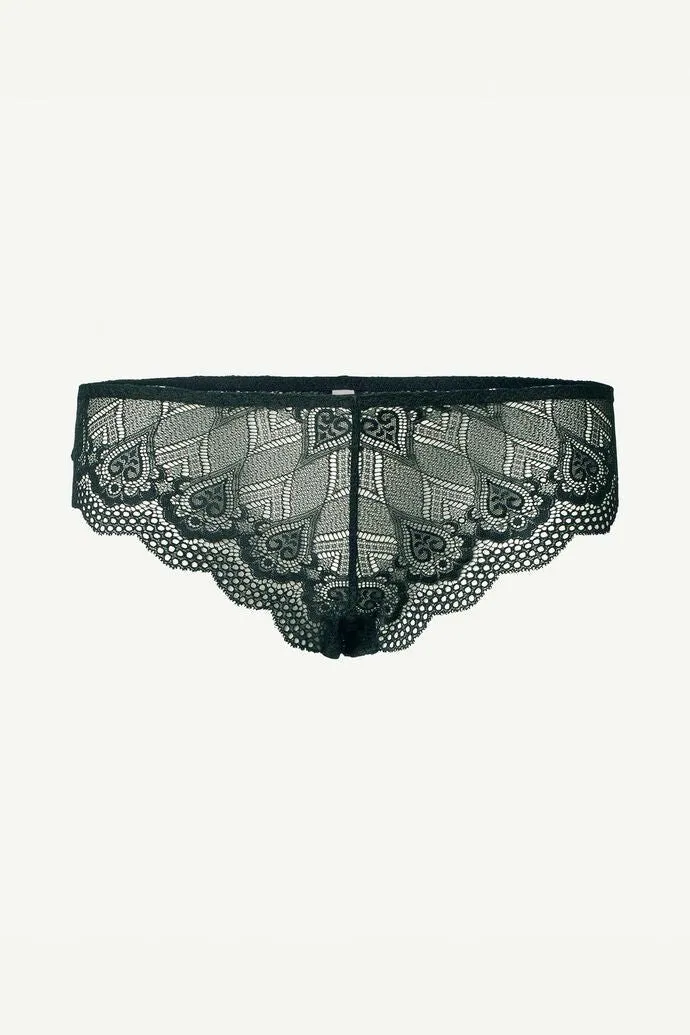 Samsoe Samsoe Femme - Cibbe String 7092 - Darkest Pruce